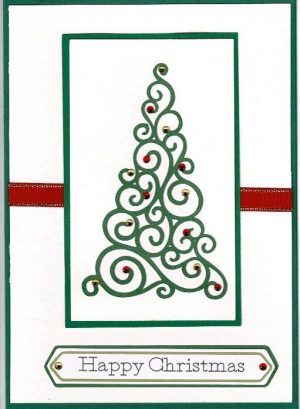 christmas card - tree