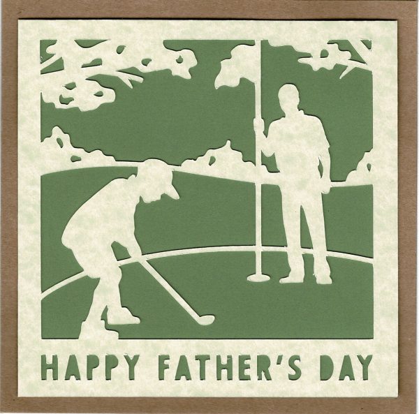 Fathers Day Golf Card
