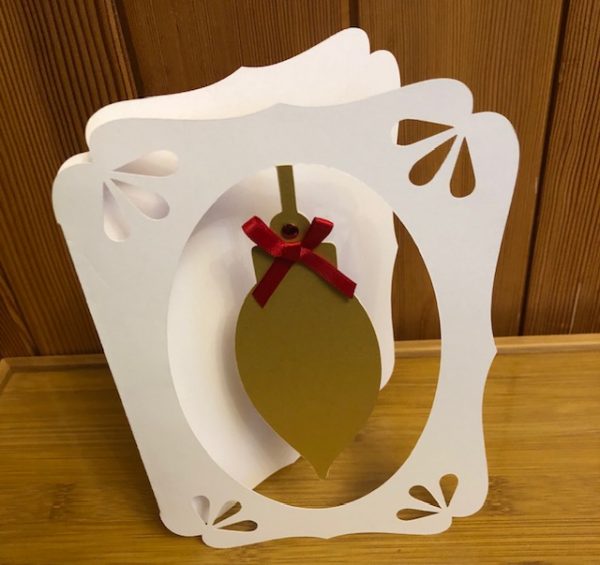 Christmas Card - Hanging Decoration