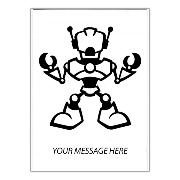 Robot Birthday Card