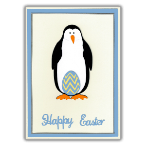 Easter Penguin Card