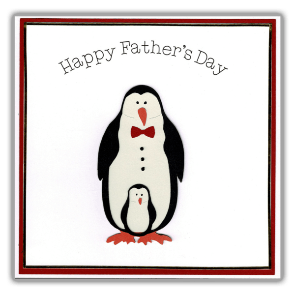 Fathers Day Card - Penguin