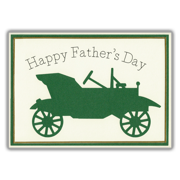 Fathers Day Card - Vintage Car
