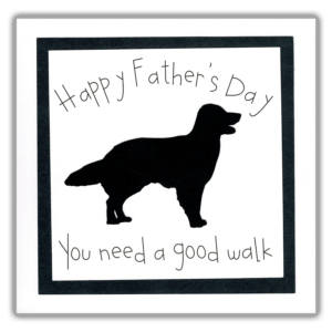 Fathers Day Card from the Dog